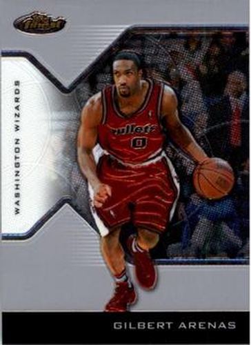 #86 Gilbert Arenas - Washington Wizards - 2004-05 Finest Basketball