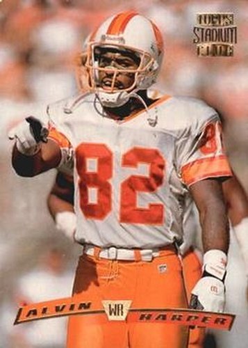 #87 Alvin Harper - Tampa Bay Buccaneers - 1996 Stadium Club Football