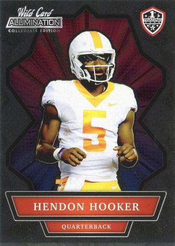#ANBC-87 Hendon Hooker - Tennessee Volunteers - 2021 Wild Card Alumination NIL Football