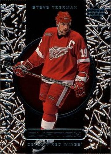 #87 Steve Yzerman - Detroit Red Wings - 1999-00 Upper Deck Ovation Hockey
