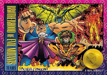 #87 Brotherhood of Evil Mutants - 1993 SkyBox X-Men Series 2