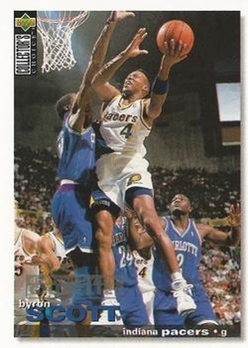 #87 Byron Scott - Vancouver Grizzlies - 1995-96 Collector's Choice Basketball
