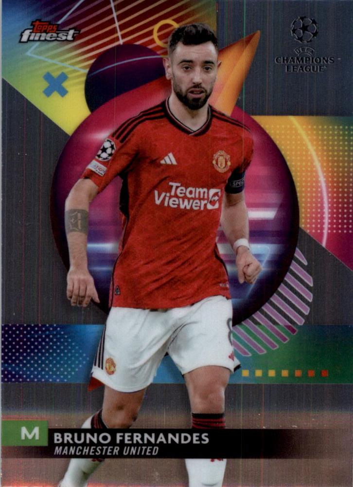 #87 Bruno Fernandes - Manchester United - 2023-24 Finest UEFA Club Competitions Soccer