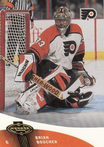 #87 Brian Boucher - Philadelphia Flyers - 2000-01 Upper Deck Heroes Hockey