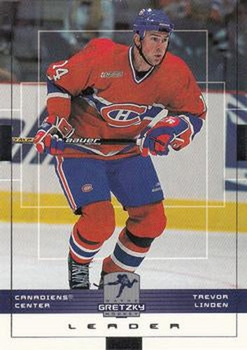 #87 Trevor Linden - Montreal Canadiens - 1999-00 Upper Deck Wayne Gretzky Hockey