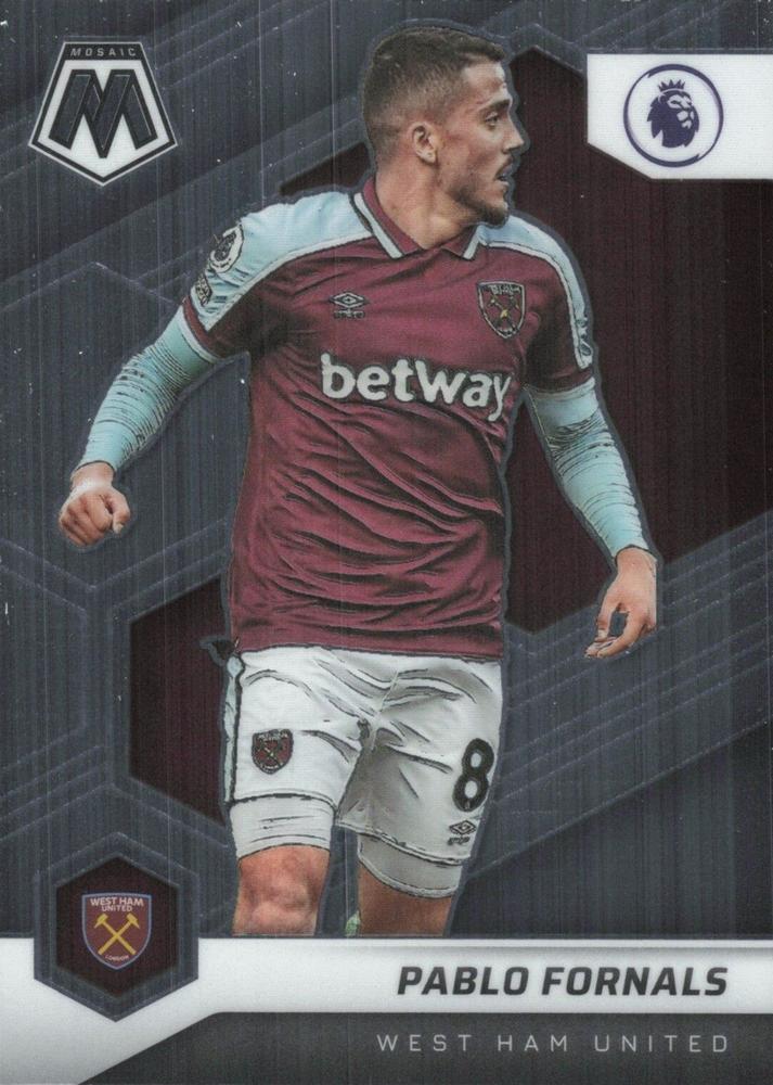 #87 Pablo Fornals - West Ham United - 2021-22 Panini Mosaic Premier League Soccer