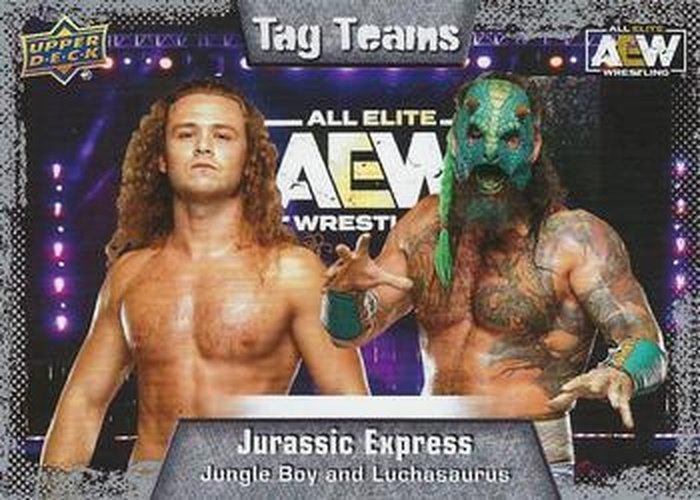 #87 Jungle Boy / Luchasaurus - 2022 Upper Deck AEW Wrestling