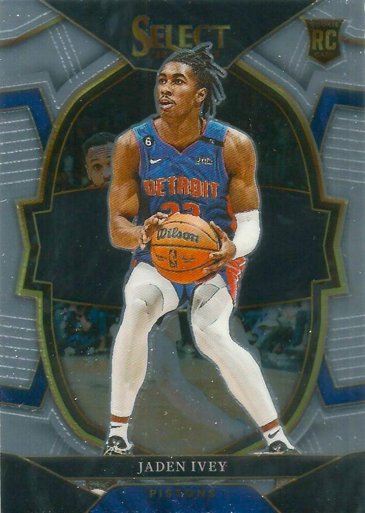 #87 Jaden Ivey - Detroit Pistons - 2022-23 Panini Select Basketball
