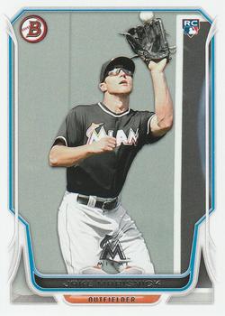 #87 Jake Marisnick - Miami Marlins - 2014 Bowman Baseball