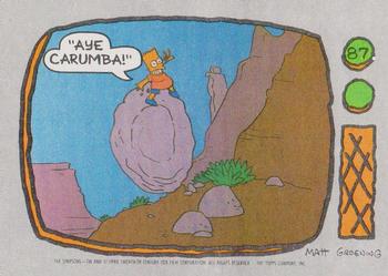 #87 Aye Carumba! - 1990 Topps The Simpsons