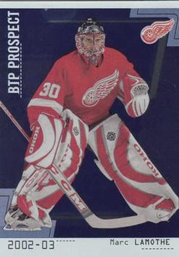 #87 Marc Lamothe - Detroit Red Wings - 2002-03 Be a Player Between the Pipes Hockey