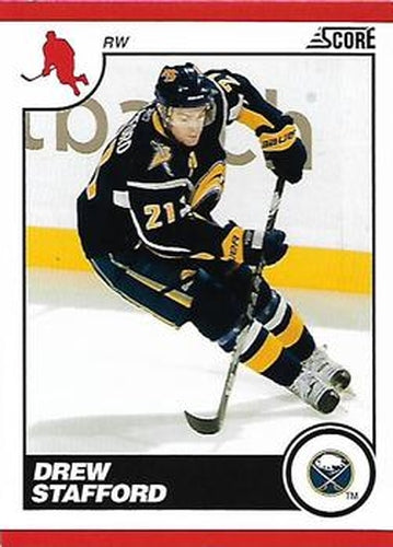 #87 Drew Stafford - Buffalo Sabres - 2010-11 Score Hockey