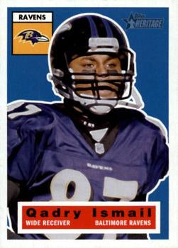 #87 Qadry Ismail - Baltimore Ravens - 2001 Topps Heritage Football