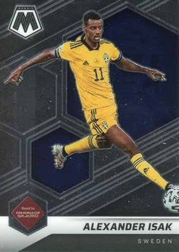 #87 Alexander Isak - Sweden - 2021-22 Panini Mosaic Road to FIFA World Cup Soccer
