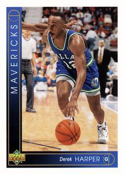 #87 Derek Harper - Dallas Mavericks - 1993-94 Upper Deck Basketball