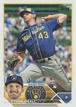 #87 Ethan Small - Milwaukee Brewers - 2023 Topps Baseball