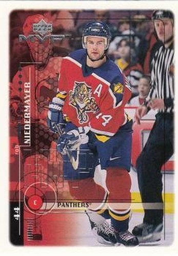 #87 Rob Niedermayer - Florida Panthers - 1998-99 Upper Deck MVP Hockey