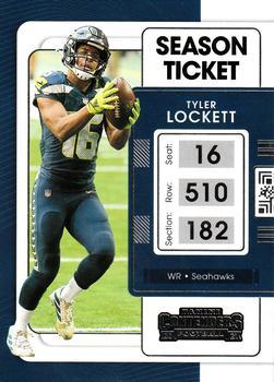 #87 Tyler Lockett - Seattle Seahawks - 2021 Panini Contenders Football