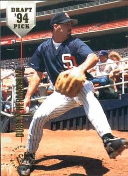 #87 Dustin Hermanson - San Diego Padres - 1994 Stadium Club Draft Picks Baseball