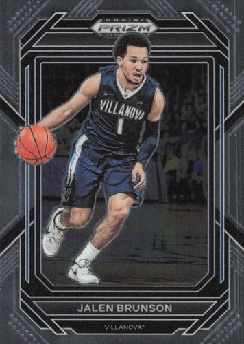 #87 Jalen Brunson - Villanova Wildcats - 2023 Panini Prizm Draft Picks Basketball