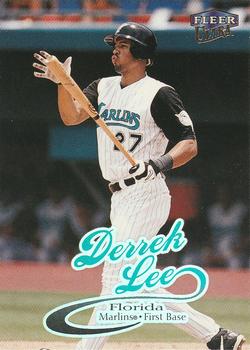 #87 Derrek Lee - Florida Marlins - 1999 Ultra Baseball