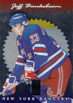 #87 Jeff Beukeboom - New York Rangers - 1996-97 Donruss Elite Hockey