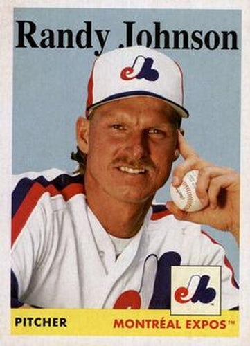 #87 Randy Johnson - Montreal Expos - 2019 Topps Archives Baseball