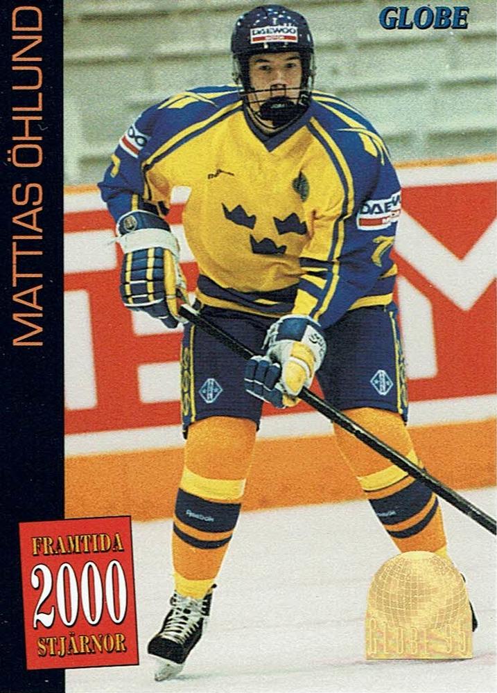 #57 Mattias Öhlund - Sweden - 1995 Semic Globe VM (Swedish) Hockey