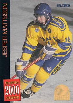 #61 Jesper Mattsson - Sweden - 1995 Semic Globe VM (Swedish) Hockey