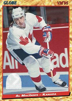 #79 Al MacInnis - Canada - 1995 Semic Globe VM (Swedish) Hockey