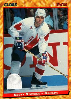 #81 Scott Stevens - Canada - 1995 Semic Globe VM (Swedish) Hockey
