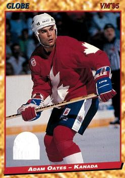 #90 Adam Oates - Canada - 1995 Semic Globe VM (Swedish) Hockey
