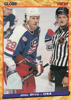 #113 Joel Otto - USA - 1995 Semic Globe VM (Swedish) Hockey
