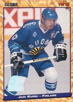 #137 Jari Kurri - Finland - 1995 Semic Globe VM (Swedish) Hockey