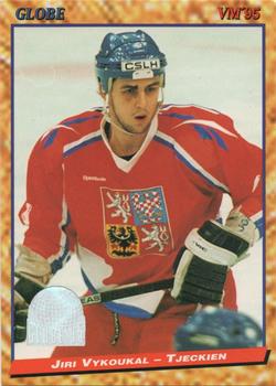 #152 Jiri Vykoukal - Czech Republic - 1995 Semic Globe VM (Swedish) Hockey