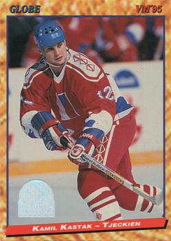 #162 Kamil Kastak - Czech Republic - 1995 Semic Globe VM (Swedish) Hockey