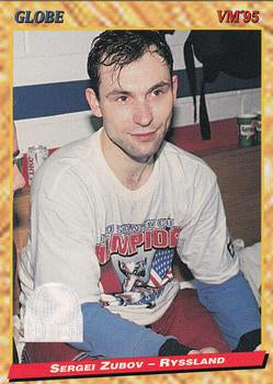 #165 Sergei Zubov - Russia - 1995 Semic Globe VM (Swedish) Hockey