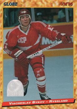 #180 Viacheslav Bykov - Russia - 1995 Semic Globe VM (Swedish) Hockey