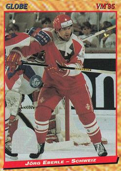 #210 Jörg Eberle - Switzerland - 1995 Semic Globe VM (Swedish) Hockey