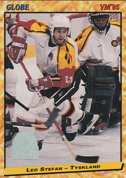 #223 Leo Stefan - Germany - 1995 Semic Globe VM (Swedish) Hockey