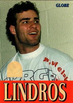 #262 Eric Lindros - Canada - 1995 Semic Globe VM (Swedish) Hockey