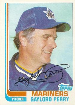 #88T Gaylord Perry - Seattle Mariners - 1982 Topps Traded Baseball