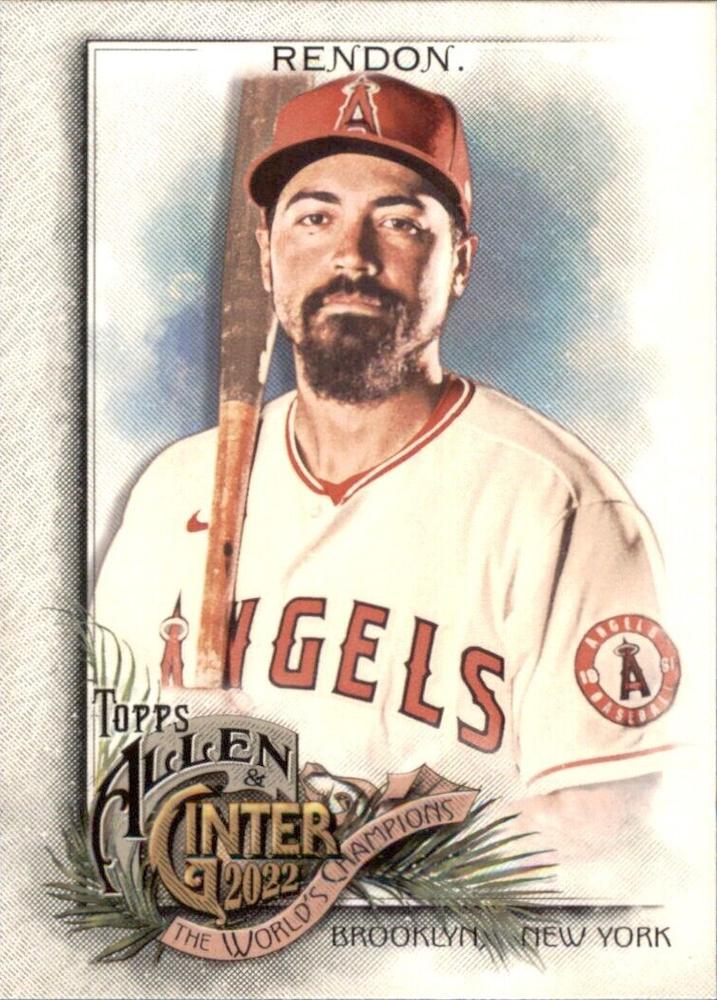 #88 Anthony Rendon - Los Angeles Angels - 2022 Topps Allen & Ginter Baseball