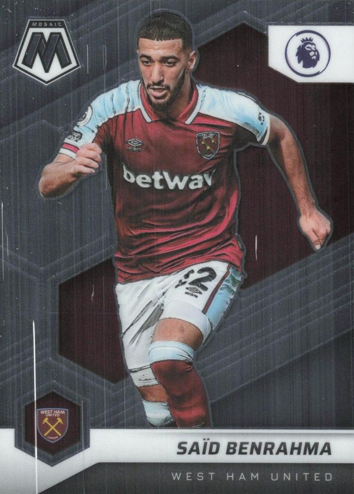 #88 Said Benrahma - West Ham United - 2021-22 Panini Mosaic Premier League Soccer