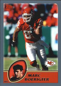#88 Marc Boerigter - Kansas City Chiefs - 2003 Topps Football