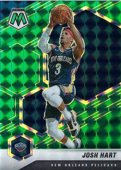 #88 Josh Hart - New Orleans Pelicans - 2020-21 Panini Mosaic - Mosaic Green Basketball