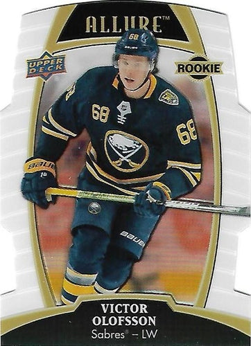 #88 Victor Olofsson - Buffalo Sabres - 2019-20 Upper Deck Allure - White Rainbow Hockey