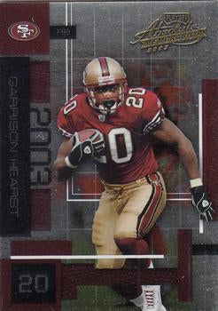 #88 Garrison Hearst - San Francisco 49ers - 2003 Playoff Absolute Memorabilia Football