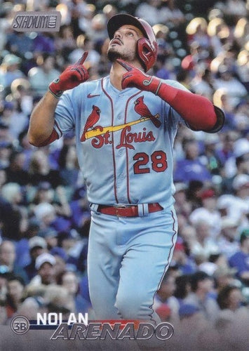 #88 Nolan Arenado - St. Louis Cardinals - 2023 Stadium Club Baseball