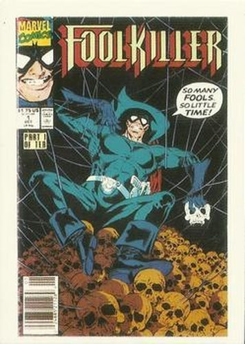 #88 Fool Killer Limited Series - 1991 Comic Images Marvel Comics First Covers II